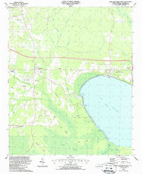 Lake Waccamaw West North Carolina Historical topographic map, 1:24000 scale, 7.5 X 7.5 Minute, Year 1987