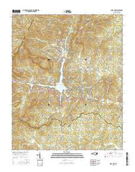 Lake Lure North Carolina Current topographic map, 1:24000 scale, 7.5 X 7.5 Minute, Year 2016
