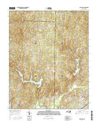 Lake Michie North Carolina Current topographic map, 1:24000 scale, 7.5 X 7.5 Minute, Year 2016