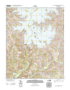 Lake Norman South North Carolina Historical topographic map, 1:24000 scale, 7.5 X 7.5 Minute, Year 2013