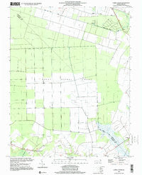 Lambs Corner North Carolina Historical topographic map, 1:24000 scale, 7.5 X 7.5 Minute, Year 1997