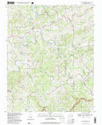 Laurel Springs North Carolina Historical topographic map, 1:24000 scale, 7.5 X 7.5 Minute, Year 1996