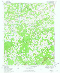 Laurel Springs North Carolina Historical topographic map, 1:24000 scale, 7.5 X 7.5 Minute, Year 1968
