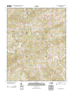Laurel Springs North Carolina Historical topographic map, 1:24000 scale, 7.5 X 7.5 Minute, Year 2013