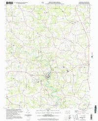 Lawndale North Carolina Historical topographic map, 1:24000 scale, 7.5 X 7.5 Minute, Year 2002