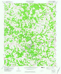 Lawndale North Carolina Historical topographic map, 1:24000 scale, 7.5 X 7.5 Minute, Year 1982