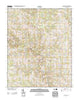 Lawndale North Carolina Historical topographic map, 1:24000 scale, 7.5 X 7.5 Minute, Year 2013