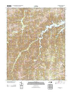 Leasburg North Carolina Historical topographic map, 1:24000 scale, 7.5 X 7.5 Minute, Year 2013