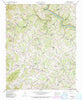 Leicester North Carolina Historical topographic map, 1:24000 scale, 7.5 X 7.5 Minute, Year 1942