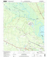 Leland North Carolina Historical topographic map, 1:24000 scale, 7.5 X 7.5 Minute, Year 1997