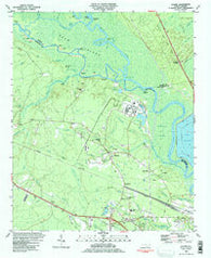 Leland North Carolina Historical topographic map, 1:24000 scale, 7.5 X 7.5 Minute, Year 1984