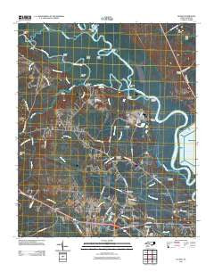 Leland North Carolina Historical topographic map, 1:24000 scale, 7.5 X 7.5 Minute, Year 2011