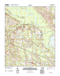 Leland North Carolina Historical topographic map, 1:24000 scale, 7.5 X 7.5 Minute, Year 2013