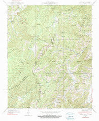 Lemon Gap North Carolina Historical topographic map, 1:24000 scale, 7.5 X 7.5 Minute, Year 1940