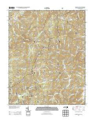Lemon Gap North Carolina Historical topographic map, 1:24000 scale, 7.5 X 7.5 Minute, Year 2013