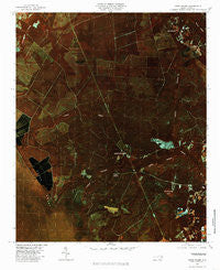 Lewis Swamp North Carolina Historical topographic map, 1:24000 scale, 7.5 X 7.5 Minute, Year 1980