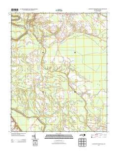 Lewiston Woodville North Carolina Historical topographic map, 1:24000 scale, 7.5 X 7.5 Minute, Year 2013