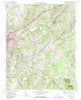 Lexington East North Carolina Historical topographic map, 1:24000 scale, 7.5 X 7.5 Minute, Year 1950