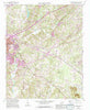 Lexington East North Carolina Historical topographic map, 1:24000 scale, 7.5 X 7.5 Minute, Year 1950