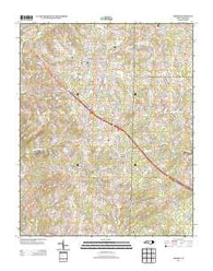 Liberty North Carolina Historical topographic map, 1:24000 scale, 7.5 X 7.5 Minute, Year 2013