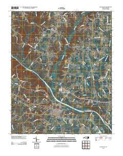 Lillington North Carolina Historical topographic map, 1:24000 scale, 7.5 X 7.5 Minute, Year 2010