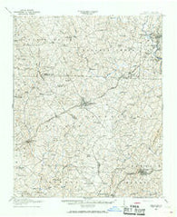Lincolnton North Carolina Historical topographic map, 1:62500 scale, 15 X 15 Minute, Year 1909