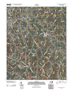 Lincolnton East North Carolina Historical topographic map, 1:24000 scale, 7.5 X 7.5 Minute, Year 2010