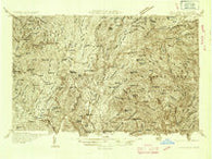 Linville North Carolina Historical topographic map, 1:48000 scale, 15 X 15 Minute, Year 1935