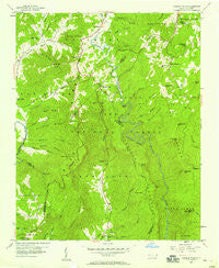 Linville Falls North Carolina Historical topographic map, 1:24000 scale, 7.5 X 7.5 Minute, Year 1956