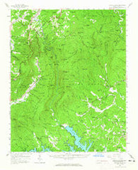 Linville Falls North Carolina Historical topographic map, 1:62500 scale, 15 X 15 Minute, Year 1956