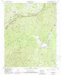 Little Switzerland North Carolina Historical topographic map, 1:24000 scale, 7.5 X 7.5 Minute, Year 1960