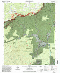 Little Switzerland North Carolina Historical topographic map, 1:24000 scale, 7.5 X 7.5 Minute, Year 1994
