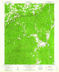 Little Switzerland North Carolina Historical topographic map, 1:24000 scale, 7.5 X 7.5 Minute, Year 1960