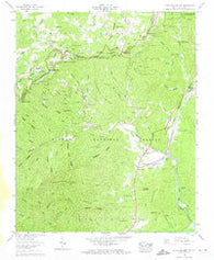 Little Switzerland North Carolina Historical topographic map, 1:24000 scale, 7.5 X 7.5 Minute, Year 1960