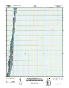 Little Kinnakeet North Carolina Historical topographic map, 1:24000 scale, 7.5 X 7.5 Minute, Year 2011