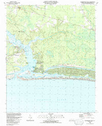 Lockwoods Folly North Carolina Historical topographic map, 1:24000 scale, 7.5 X 7.5 Minute, Year 1990