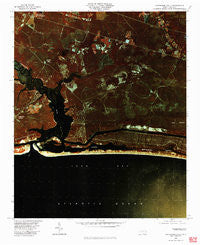 Lockwoods Folly North Carolina Historical topographic map, 1:24000 scale, 7.5 X 7.5 Minute, Year 1980