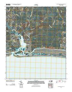 Lockwoods Folly North Carolina Historical topographic map, 1:24000 scale, 7.5 X 7.5 Minute, Year 2010