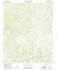 Locust North Carolina Historical topographic map, 1:24000 scale, 7.5 X 7.5 Minute, Year 1980
