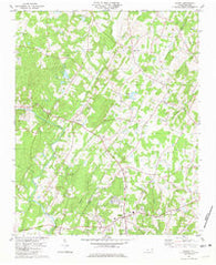 Locust North Carolina Historical topographic map, 1:24000 scale, 7.5 X 7.5 Minute, Year 1980