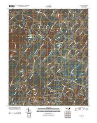 Locust North Carolina Historical topographic map, 1:24000 scale, 7.5 X 7.5 Minute, Year 2010