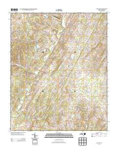 Locust North Carolina Historical topographic map, 1:24000 scale, 7.5 X 7.5 Minute, Year 2013