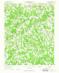 Lone Hickory North Carolina Historical topographic map, 1:24000 scale, 7.5 X 7.5 Minute, Year 1966