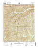 Lone Hickory North Carolina Current topographic map, 1:24000 scale, 7.5 X 7.5 Minute, Year 2016
