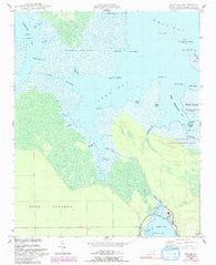 Long Bay North Carolina Historical topographic map, 1:24000 scale, 7.5 X 7.5 Minute, Year 1949