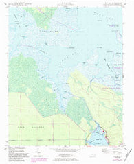 Long Bay North Carolina Historical topographic map, 1:24000 scale, 7.5 X 7.5 Minute, Year 1949