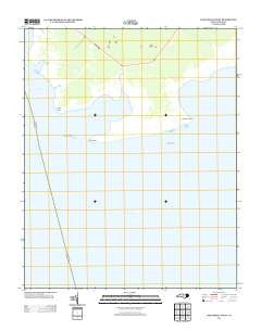 Long Shoal Point North Carolina Historical topographic map, 1:24000 scale, 7.5 X 7.5 Minute, Year 2013