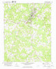 Louisburg North Carolina Historical topographic map, 1:24000 scale, 7.5 X 7.5 Minute, Year 1978