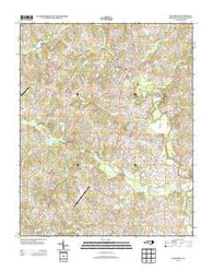 Louisburg North Carolina Historical topographic map, 1:24000 scale, 7.5 X 7.5 Minute, Year 2013