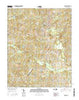 Louisburg North Carolina Current topographic map, 1:24000 scale, 7.5 X 7.5 Minute, Year 2016